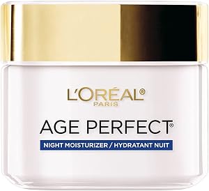L'Oreal Paris Age Perfect Collagen Expert Anti-Aging, Anti-Wrinkle Night Moisturizer 2.5 o