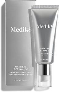 Medik8 Crystal Retinal 10 - Firming, Advanced Skin Retinaldehyde Face Serum - Night Serum