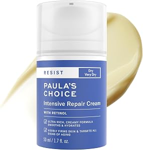 Paula's Choice RESIST Intensive Repair Face Moisturizer with Retinol, Hyaluronic Acid &