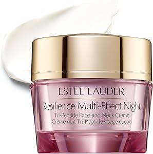Estée Lauder Resilience Multi-Effect Night Tri-Peptide Face and Neck Cream Moisturizer | P