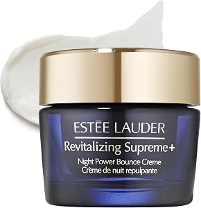 Estée Lauder Revitalizing Supreme+ Night Power Bounce Cream | Face Moisturizer with Peptid