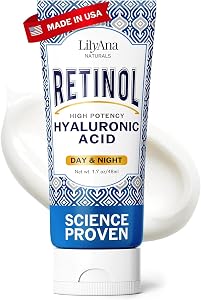 LilyAna Naturals Anti Aging Retinol Face Cream for Women – Wrinkle & Neck Cream for Fi